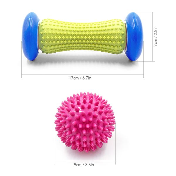 relief muscle massage ball plantar foot massage roller with spiky ball for hand leg back pain therapy trigger point recovery
relief muscle massage ball plantar foot massage roller with spiky ball for hand leg back pain therapy trigger point recovery
