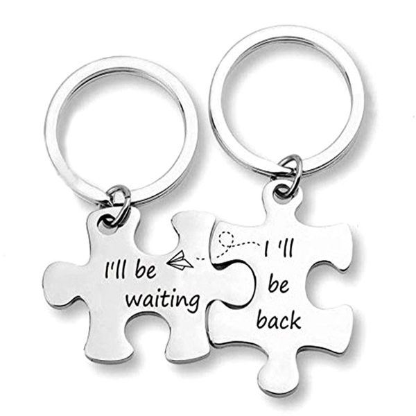 chain for pants keychain letter man key chain bags women key holder couples keyring puzzle ring pendant alloy porte clef, Silver
chain for pants keychain letter man key chain bags women key holder couples keyring puzzle ring pendant alloy porte clef, Silver
