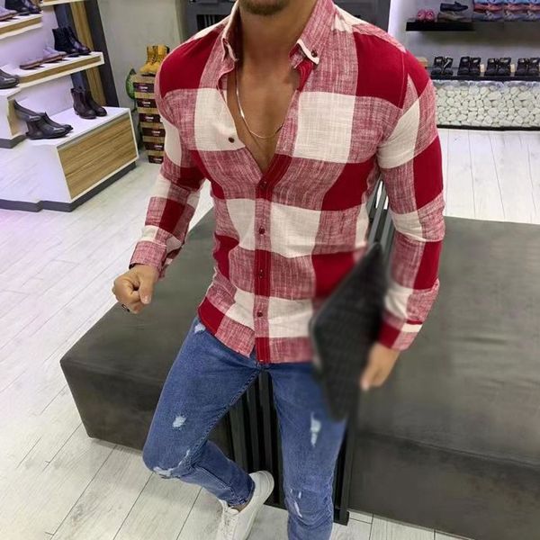 men shirt vintage classic plaid lapel plaid print shirt casual long sleeve button multi-color holiday, White;black
men shirt vintage classic plaid lapel plaid print shirt casual long sleeve button multi-color holiday, White;black