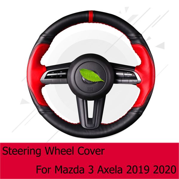for 3 axela 2020 2019 car steering wheel cover car special cover leather interior decoration accessories
for 3 axela 2020 2019 car steering wheel cover car special cover leather interior decoration accessories