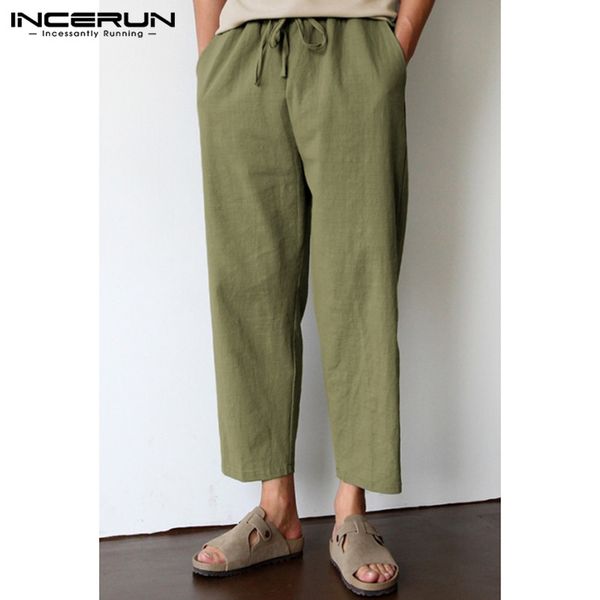 incerun vintage casual pants men cotton linen drawstring joggers hip-hop workout sweatpants loose trousers men long pants 2019, Black
incerun vintage casual pants men cotton linen drawstring joggers hip-hop workout sweatpants loose trousers men long pants 2019, Black