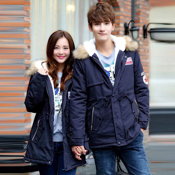 2019 russia style winter couples down cotton jacket parka hooded fur collar thicken slim medium-long cotton outerwear#3, Tan;black
2019 russia style winter couples down cotton jacket parka hooded fur collar thicken slim medium-long cotton outerwear#3, Tan;black