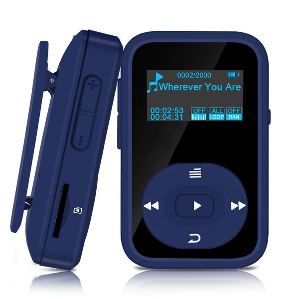 2019 original sports mp3 player clip bluetooth 8gb lossless music player with recorder, fm radio,e-book support tf card 64gb x26
2019 original sports mp3 player clip bluetooth 8gb lossless music player with recorder, fm radio,e-book support tf card 64gb x26