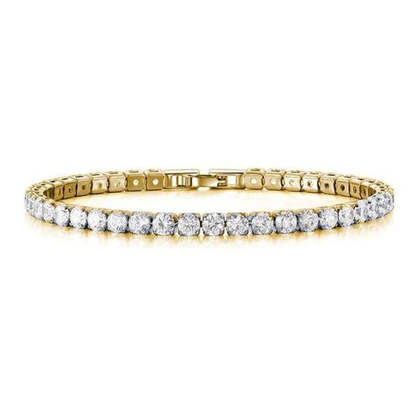 2019 new simple chain bracelet for women trendy 4mm cubic zircon inlay tennis charm bracelet bride wedding bride jewelry, Black
2019 new simple chain bracelet for women trendy 4mm cubic zircon inlay tennis charm bracelet bride wedding bride jewelry, Black