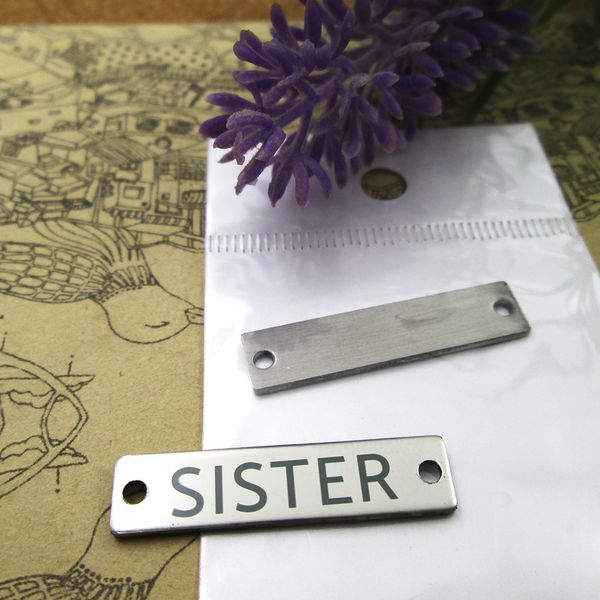 40pcs--"sister connector"stainless steel charms more style for choosing diy charms pendants for necklace, Bronze;silver
40pcs--"sister connector"stainless steel charms more style for choosing diy charms pendants for necklace, Bronze;silver
