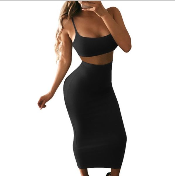 womens dress two piece set women crop and skirts sleeveless backless spaghetti strap 2 piece set high waist bodycon female, White
womens dress two piece set women crop and skirts sleeveless backless spaghetti strap 2 piece set high waist bodycon female, White
