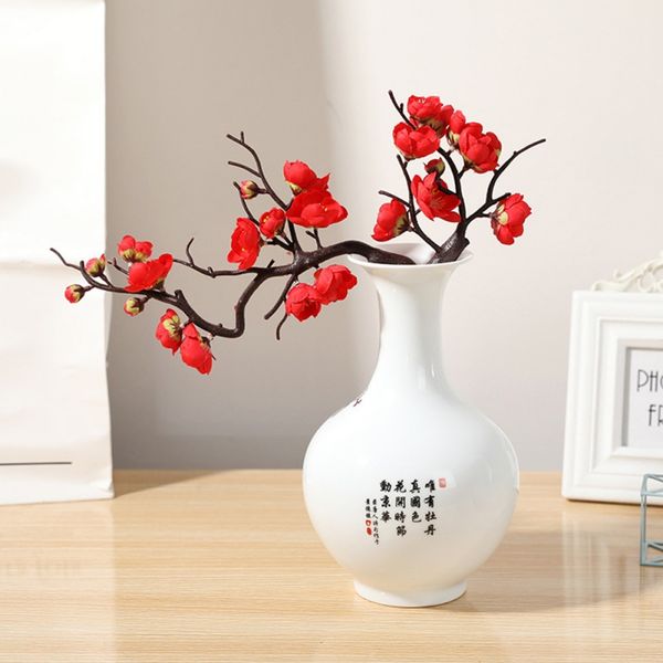 simulation plum blossom branch artificial plants portable romantic wedding decoration festive party supplies
simulation plum blossom branch artificial plants portable romantic wedding decoration festive party supplies