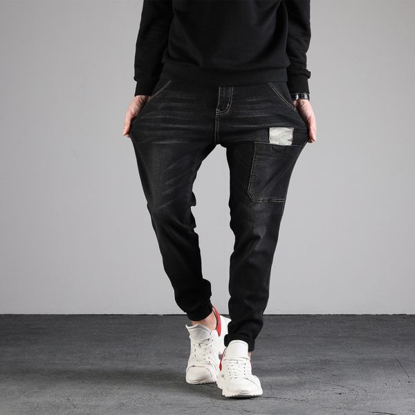 loose casual men's harem pants jeans fashion male camourflage patchwork big pocket pencil pants denim trousers large size 28-48, Blue
loose casual men's harem pants jeans fashion male camourflage patchwork big pocket pencil pants denim trousers large size 28-48, Blue