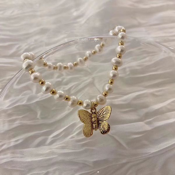 aomu vintage personality aesthetic butterfly buckle chain bracelet mermaid natural pearl for women egirl bff lovers jewelry, Black
aomu vintage personality aesthetic butterfly buckle chain bracelet mermaid natural pearl for women egirl bff lovers jewelry, Black