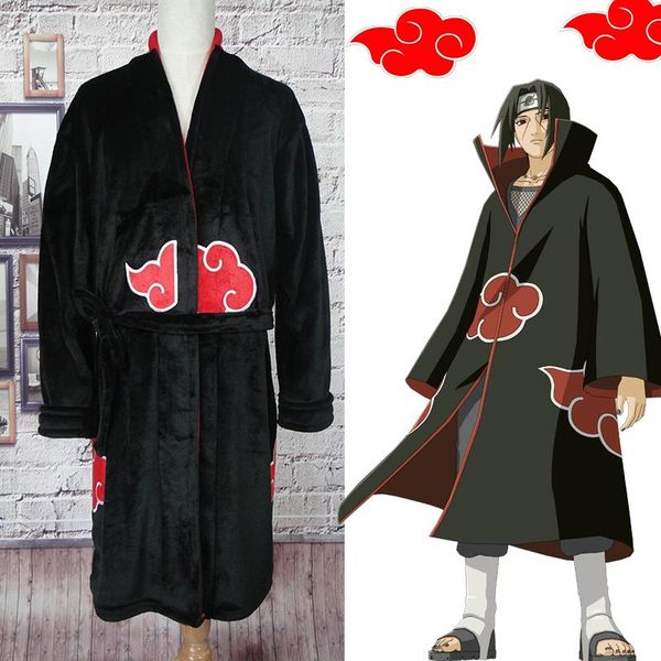 наруто халат косплей akatsuki фланелевой пижамы зима одеяние uchiha itachi хеллоуин костюм, Black
наруто халат косплей akatsuki фланелевой пижамы зима одеяние uchiha itachi хеллоуин костюм, Black