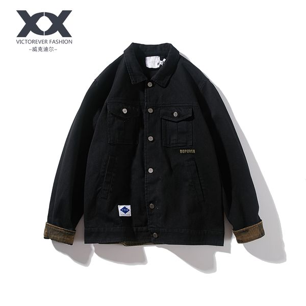 japanese retro denim jacket men's cotton thickening contrast color loose tide brand men's jacket personality, Black;brown
japanese retro denim jacket men's cotton thickening contrast color loose tide brand men's jacket personality, Black;brown