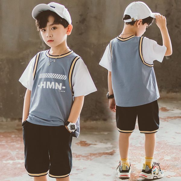 children's sets boys clothes kids clothes cotton short basketball sport 2-pcs set 110-170cm jongens kleding children new, White
children's sets boys clothes kids clothes cotton short basketball sport 2-pcs set 110-170cm jongens kleding children new, White
