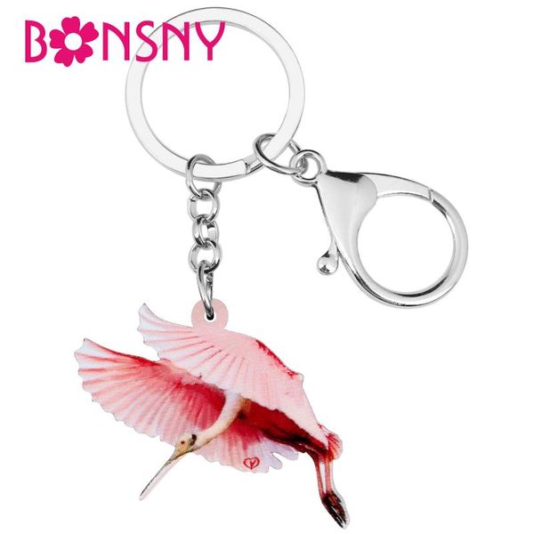 acrylic flying red spoonbill keychains bird animal keyring jewelry for women girl men charm party gifts wallet decoration, Silver
acrylic flying red spoonbill keychains bird animal keyring jewelry for women girl men charm party gifts wallet decoration, Silver