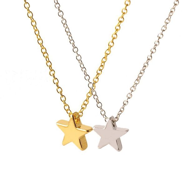 selling europe and america big brand accessories fashion thick star pendant clavicle sweater necklace, Silver
selling europe and america big brand accessories fashion thick star pendant clavicle sweater necklace, Silver
