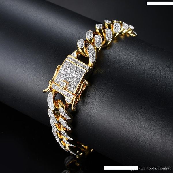brass iced out bling chain hip hop bracelet for men jewelry copper cz cuban bracelet 12mm 7inch 8inch 9inch, Black
brass iced out bling chain hip hop bracelet for men jewelry copper cz cuban bracelet 12mm 7inch 8inch 9inch, Black