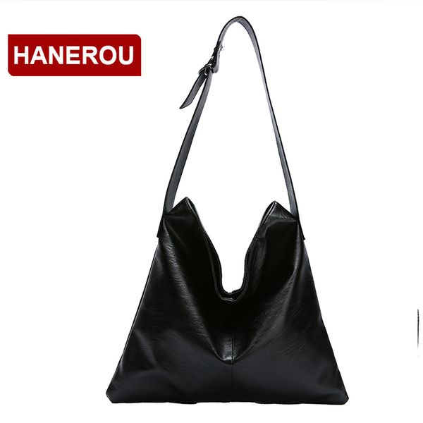 women's handbags soft leather solid black white shoulder bag women big capacity messenger bags bolso bandolera mujer impermeable
women's handbags soft leather solid black white shoulder bag women big capacity messenger bags bolso bandolera mujer impermeable