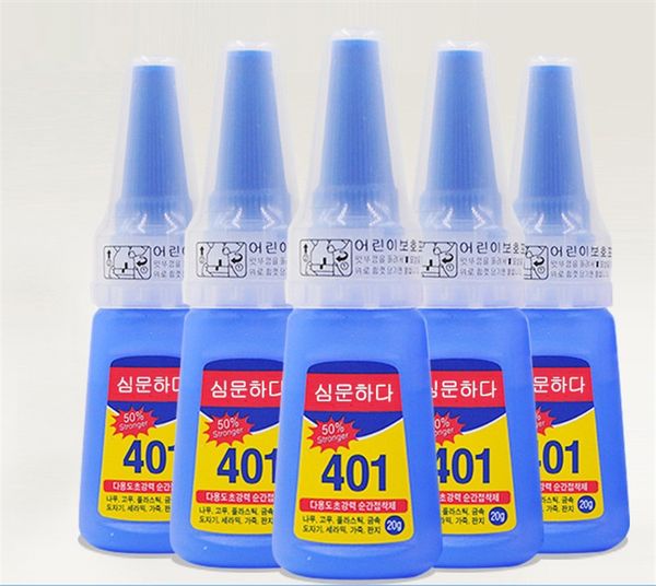 5pcs/set 401 instant adhesive 20g super strong liquid glue home office school nail glue beauty supplies for wood plastic, Red;pink
5pcs/set 401 instant adhesive 20g super strong liquid glue home office school nail glue beauty supplies for wood plastic, Red;pink
