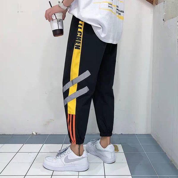 reflective joggers men harem pants hip hop dance man sweatpants streetwear casual harajuku pant high street cargo pants males, Black
reflective joggers men harem pants hip hop dance man sweatpants streetwear casual harajuku pant high street cargo pants males, Black