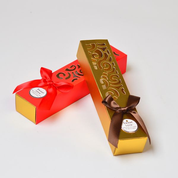 hollow out chocolate box with bowknot long paper box for macaron wedding party favor boxes bakery biscuit snack candy package box
hollow out chocolate box with bowknot long paper box for macaron wedding party favor boxes bakery biscuit snack candy package box