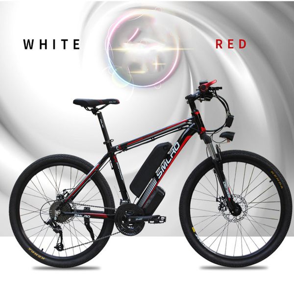 can be customized smlro 48v 15a 350w 26 inch motor-driven electric bike bicycle mountain vehicle bicicleta electrica ebike, Silver;blue
can be customized smlro 48v 15a 350w 26 inch motor-driven electric bike bicycle mountain vehicle bicicleta electrica ebike, Silver;blue