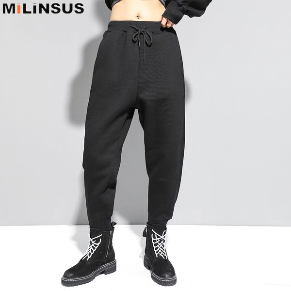 2019 fall winter thicken velour pants women black ankle-length pants joggers casual harem trousers female sweatpants clothing, Black;white
2019 fall winter thicken velour pants women black ankle-length pants joggers casual harem trousers female sweatpants clothing, Black;white
