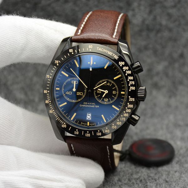 2019 sea master 007 james running satch 44mm black dial mens watch watches outdoor wristwatches with calendar bracklet, Slivery;brown
2019 sea master 007 james running satch 44mm black dial mens watch watches outdoor wristwatches with calendar bracklet, Slivery;brown