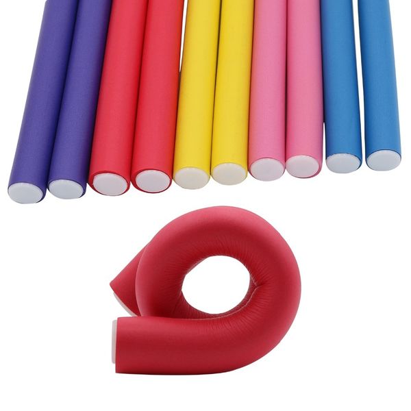 30pcs/set flexi rods soft hair curlers foam bendy hair rollers plastic magic diy styling sticks tools for hairstyle
30pcs/set flexi rods soft hair curlers foam bendy hair rollers plastic magic diy styling sticks tools for hairstyle