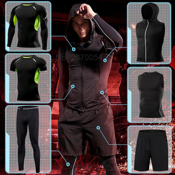tight running set for men fitness sportswear jogging sport suit gym compression sports clothing training tracksuit rash guard
tight running set for men fitness sportswear jogging sport suit gym compression sports clothing training tracksuit rash guard