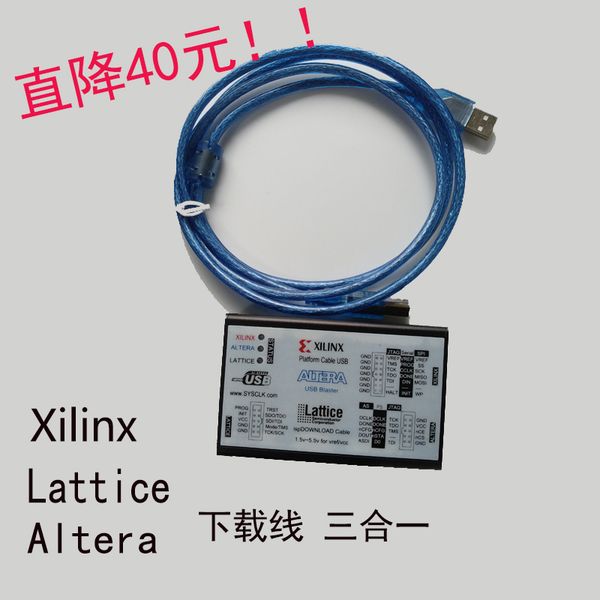 for xilinx download line altera lattice3 and 1usb new program burn-write fpga cpld downloader gps
for xilinx download line altera lattice3 and 1usb new program burn-write fpga cpld downloader gps