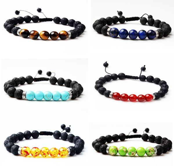 fashion 8mm natural black lava stone woven turquoise bracelet diy aromatherapy essential oil diffuser bracelet
fashion 8mm natural black lava stone woven turquoise bracelet diy aromatherapy essential oil diffuser bracelet