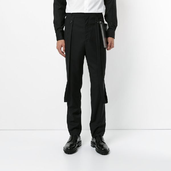 27-44 2017 new men's clothing gd hair stylist fashion bib pants casual pants trousers plus size singer costumes, Black
27-44 2017 new men's clothing gd hair stylist fashion bib pants casual pants trousers plus size singer costumes, Black