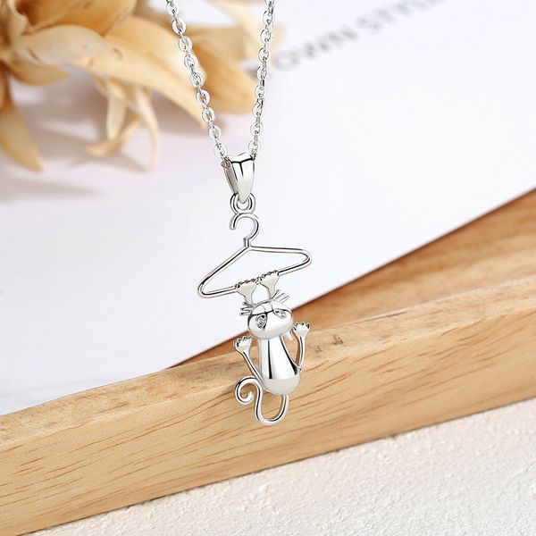 eudora 925 sterling silver lovely cat long tail cat kitten & hangers necklaces pendants for women sterling silver jewelry cyd412
eudora 925 sterling silver lovely cat long tail cat kitten & hangers necklaces pendants for women sterling silver jewelry cyd412
