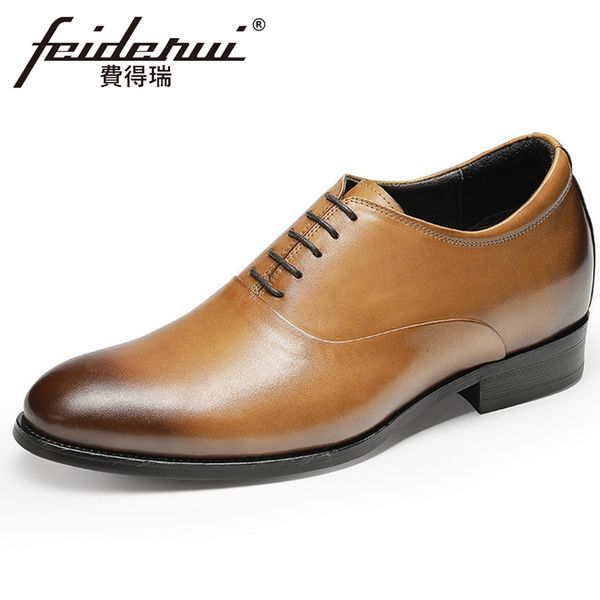 height increase genuine leather men's formal dress oxfords pointed toe handmade wedding party man quarter brogue shoes fhs243, Black
height increase genuine leather men's formal dress oxfords pointed toe handmade wedding party man quarter brogue shoes fhs243, Black