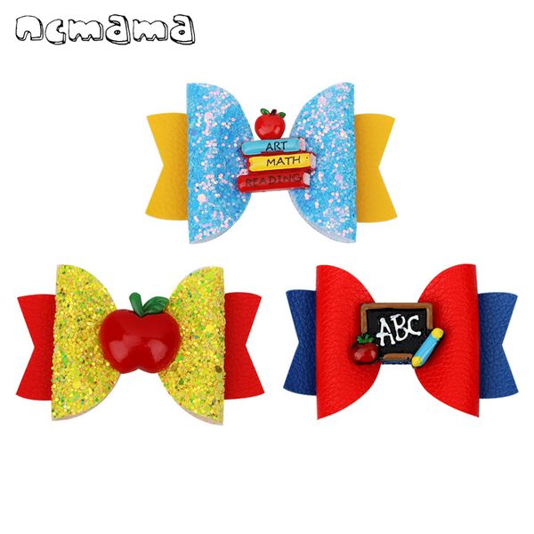 new back to school 3inch glitter hair clips for girls cartoon resin pencil bow hairgrips barrettes for kids hair accessories, Slivery;white
new back to school 3inch glitter hair clips for girls cartoon resin pencil bow hairgrips barrettes for kids hair accessories, Slivery;white