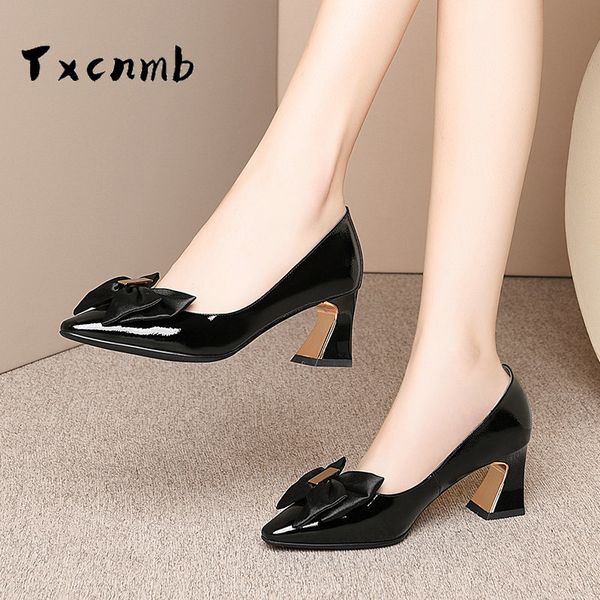 dress shoes autumn square high heels pumps green patent leather elegant office lady pointed toe party women, Black
dress shoes autumn square high heels pumps green patent leather elegant office lady pointed toe party women, Black