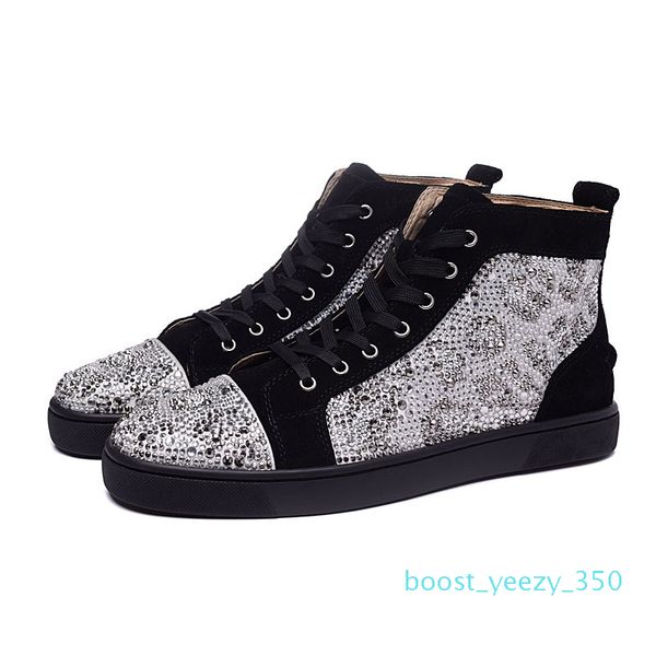 2019 designer sneakers red bottom shoe low cut studded spikes shoes for men and women shoes party wedding crystal leather sneakers b35, Black
2019 designer sneakers red bottom shoe low cut studded spikes shoes for men and women shoes party wedding crystal leather sneakers b35, Black