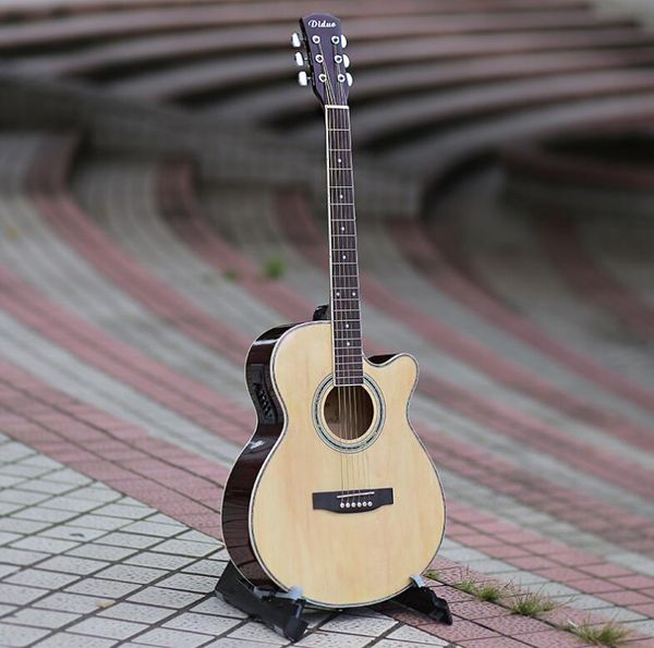 красивая 40-дюймовая акустическая гитара электрическая коробка с eqbasswood guitar wood color factory direct
красивая 40-дюймовая акустическая гитара электрическая коробка с eqbasswood guitar wood color factory direct