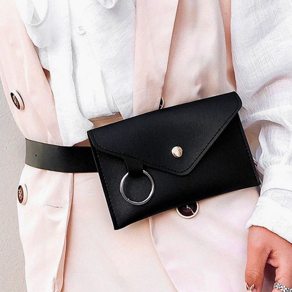 women pu belt bags triangle big iron ring chest bag envelope bag fashion phone purse 2020 waist bags shoulder messenger
women pu belt bags triangle big iron ring chest bag envelope bag fashion phone purse 2020 waist bags shoulder messenger