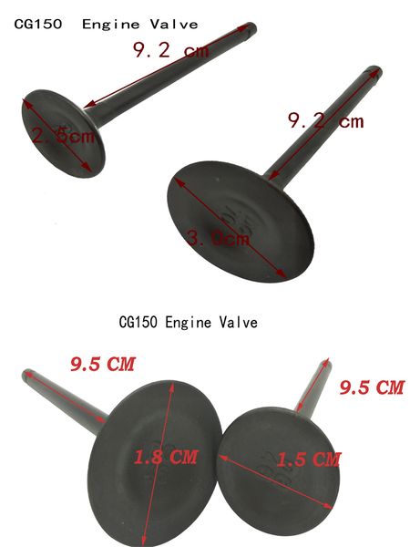 z016 motorcycle engine valve intake exhaust stem valve for cg125 cg150 125cc engine spare parts
z016 motorcycle engine valve intake exhaust stem valve for cg125 cg150 125cc engine spare parts