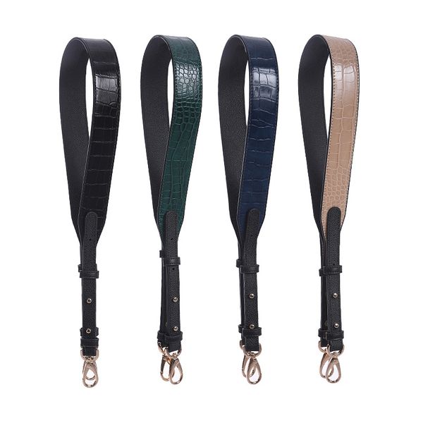 fashion new crocodile pattern wide shoulder strap comfortable woman leather bag strap bag part accessories, Black
fashion new crocodile pattern wide shoulder strap comfortable woman leather bag strap bag part accessories, Black