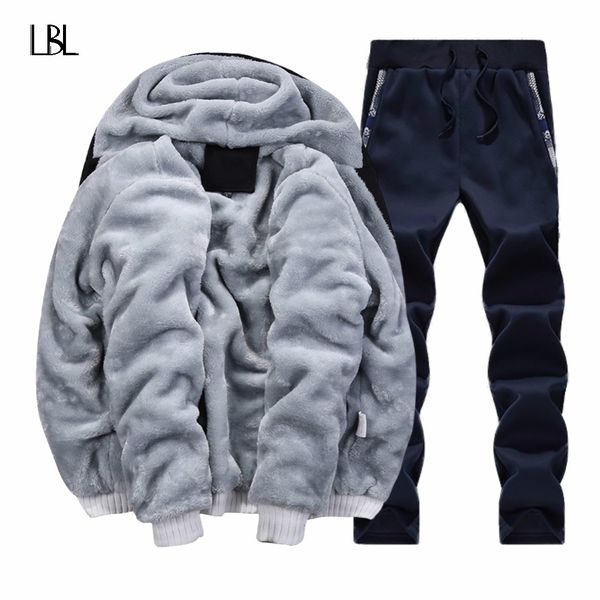 winter brand warm hooded fur fleece hoodies men 2018 jacket men hoodies sweatshirts coat+pant 2 pcs cardigan tracksuit, Black
winter brand warm hooded fur fleece hoodies men 2018 jacket men hoodies sweatshirts coat+pant 2 pcs cardigan tracksuit, Black
