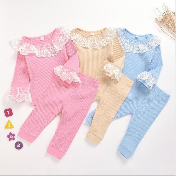 baby clothes kids girls lace clothing sets child article pit pants suits solid long sleeve shirts trousers homewear pajamas sets cyp640, Blue
baby clothes kids girls lace clothing sets child article pit pants suits solid long sleeve shirts trousers homewear pajamas sets cyp640, Blue