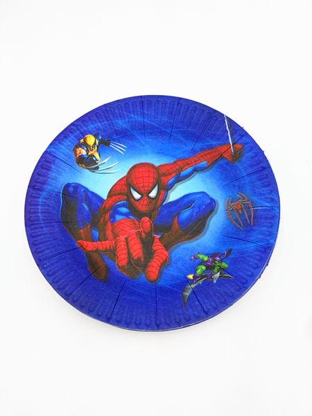 10pcs/lot spider-man plates spiderman dishes kids birthday party favors happy birthday party supplies spider man paper plate other event p
10pcs/lot spider-man plates spiderman dishes kids birthday party favors happy birthday party supplies spider man paper plate other event p