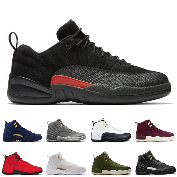12 12s men basketball shoes michigan bulls college navy unc nyc dark grey bordeaux wings flu game mens sports sneakers for men us7-13, White;red
12 12s men basketball shoes michigan bulls college navy unc nyc dark grey bordeaux wings flu game mens sports sneakers for men us7-13, White;red