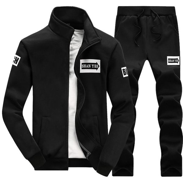 men sportwear men rracksuit outfit set autumn winter thicken sweatshirt pants sets sports suit sweat pants tracksuit, Gray
men sportwear men rracksuit outfit set autumn winter thicken sweatshirt pants sets sports suit sweat pants tracksuit, Gray