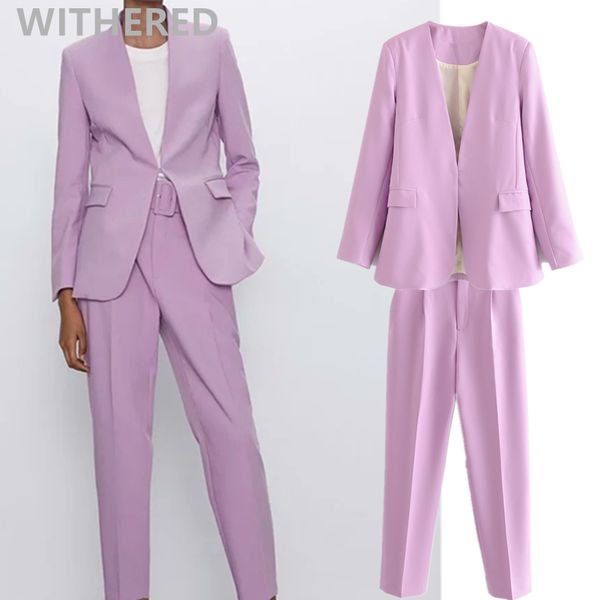 dave&di england office lady lavender casual blazer women jackets sashes regular suits pants women trousers two pieces sets, White;black
dave&di england office lady lavender casual blazer women jackets sashes regular suits pants women trousers two pieces sets, White;black