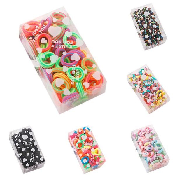 girl's 100pcs/pack 3cm boxed towel ring baby hair band rubber band hair rope for women girls headwear ornament headband, Slivery;white
girl's 100pcs/pack 3cm boxed towel ring baby hair band rubber band hair rope for women girls headwear ornament headband, Slivery;white