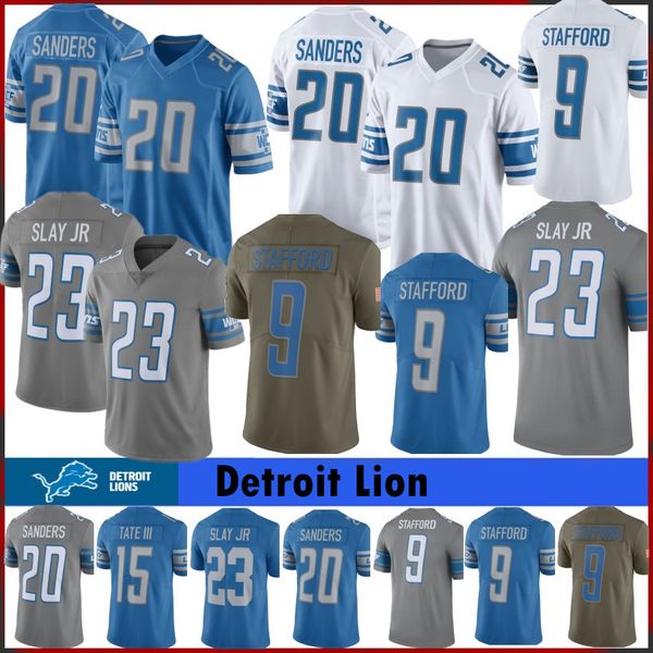 9 Matthew Stafford Detroit Jerseys Lion 23 Darius Slay JR 20 Barry Sanders 15 Golden Tate III Jerseys Color Rush 100% Stitched new Jerseys
9 Matthew Stafford Detroit Jerseys Lion 23 Darius Slay JR 20 Barry Sanders 15 Golden Tate III Jerseys Color Rush 100% Stitched new Jerseys