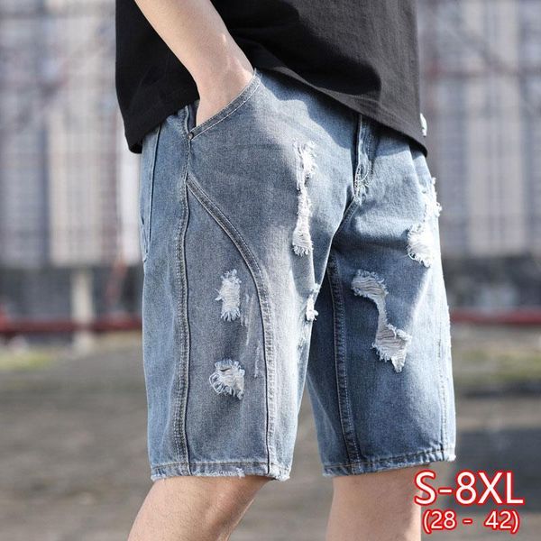 new hole men's shorts summer zipper pocket denim cotton overalls shorts fashion streetwear short homme, Blue
new hole men's shorts summer zipper pocket denim cotton overalls shorts fashion streetwear short homme, Blue