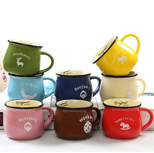 small ceramic milk mug heat resistant breakfast coffee cup drinking water cup 201-300ml 7colors dhl ship an2052
small ceramic milk mug heat resistant breakfast coffee cup drinking water cup 201-300ml 7colors dhl ship an2052